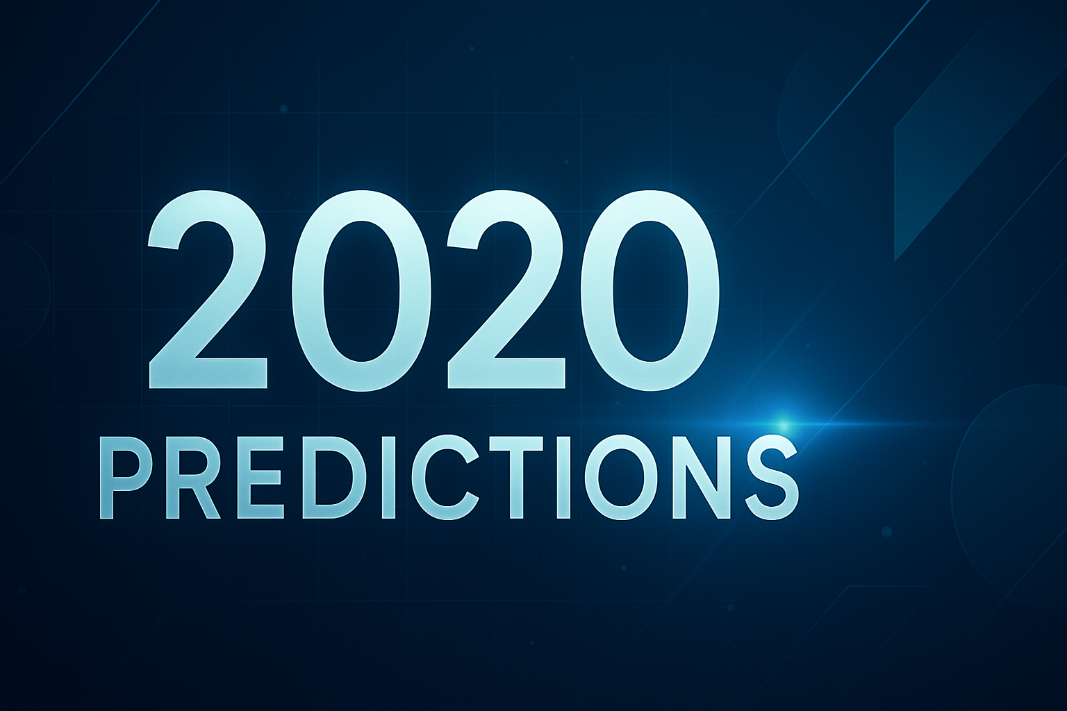 2020 predictions